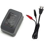 Powersonic PSC-12800A-C Battery Charger for 4-8ah SLA Batteries 12v 800ma C-Series Switch-Mode Automatic