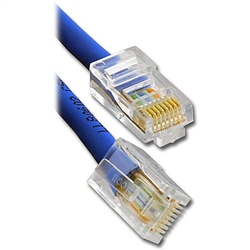 Pan Pacific DC-5E8Q-1-Color CAT5E Patch Cable 1ft. - Select Color