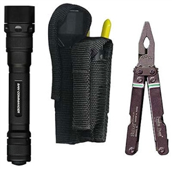 Ripoffs CO-86 Holster for Large Multi-Tool & Stinger XT Laser Flashlights - Clip-On Version