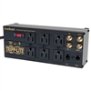 Tripp-Lite ISOBAR6DBS - 6 outlet, 6ft cord, 2850 joules, 2-line coaxial, 1-line tel/modem, All-metal housing - Isobar Home/Business/Theater Surge Suppressor