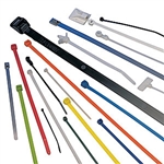 HellermannTyton IT18FL-9-C Cable Ties, 4-1/4" Identification Type - 100/pkg