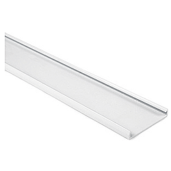 HellermannTyton TC2-PVC-WH Wiring Duct Cover for 2" Duct - White - 6ft. Length