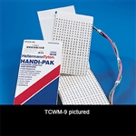 HellermannTyton TCWM3 Handi-Pak marker book with 10 markers each 1-45