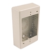 TSRFW-JB1 HellermannTyton Single Gang Low Profile Junction Box - Office White