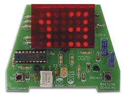 Velleman MK123 Rolling Clock Electronics Soldering Project Kit
