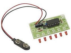 Velleman MK173 Mini-6-LED Chaser Electronics Project Kit