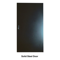 VMP ERENSD-18 Solid Steel Door - 18U | Video Mount Products
