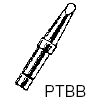 PTBB7 Weller Soldering Iron Tip, Single Flat Type.3/32" .093", 700&deg;