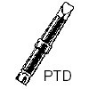 PTD7 Weller Soldering Iron Tip, Screwdriver Type.3/16" .187", 700&deg;