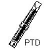 Weller PTD8 3/16" (.187") 800Â° Screwdriver Tip for TC201T Soldering Pencil - WTCPT, WTCPS, WTCPR, WTCPN