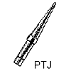 Weller PTJ8 1/32" (.031") 800Â° Long Screwdriver Tip for TC201T Soldering Pencil - WTCPT, WTCPS, WTCPR, WTCPN