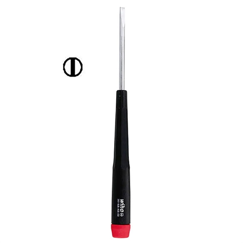 Wiha 26040 Screwdriver, Precision Slotted 4.0(5/32) X 60mm