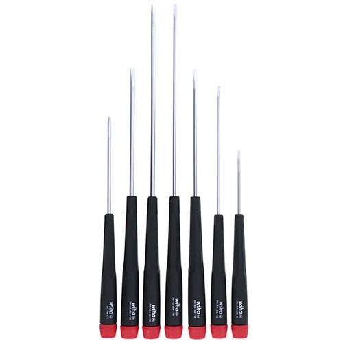 Wiha 26092 Screwdriver Set, Precision 7 Piece Set