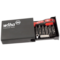 Wiha 71990 Screwdriver Bit Set, Security 39 Piece