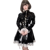 Misfitz PVC padlock straitjacket skater maids dress