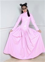 MISFITZ BUBBLEGUM PINK PVC MISTRESS BALLGOWN