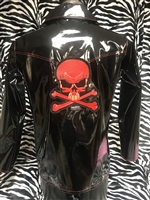 MISFITZ PVC SKULL & CROSSBONES SHIRT