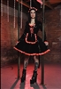 MISFITZ BLACK PVC & HOT PINK SATIN MAIDS OUTFIT