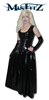 MISFITZ PVC LACE UP BALLGOWN & GLOVES