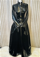 MISFITZ PVC PADLOCK STRAITJACKET BALLGOWN