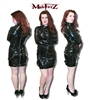 MISFITZ BLACK PVC BUCKLE RESTRAINT STRAITJACKET DRESS