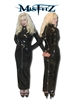 MISFITZ PVC PADLOCK HOBBLE STRAITJACKET DRESS