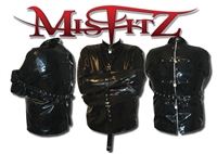 MISFITZ LATEX PADLOCK RESTRAINT STRAITJACKET