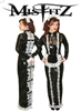 MISFITZ PVC PADLOCK STRAITJACKET HOBBLE MAIDS DRESS