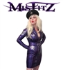 MISFITZ  LATEX MILITARY STYLE DRESS