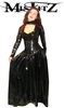 MISFITZ PVC LACE UP GOTHIC BALLGOWN