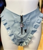 MISFITZ BABY BLUE PVC PADLOCK SISSY PANTIES