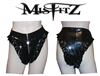 MISFITZ  LATEX PADLOCK SISSY PANTIES