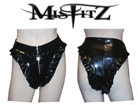 MISFITZ  LATEX PADLOCK SISSY PANTIES