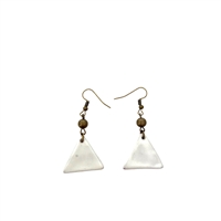 Tiny Triangle Earring