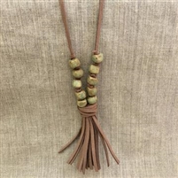 Edna Necklace - Olive