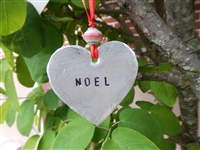 Aluminum Heart Ornament