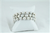 Bead Wrap Bracelet - White