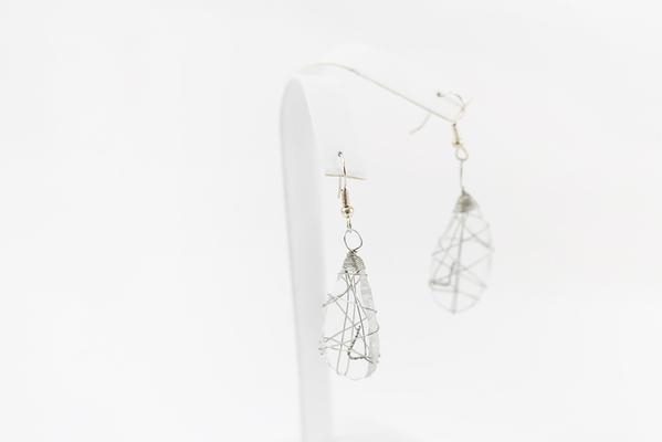 Tumbled Glass Earrings