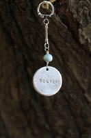 Key Chain w/Aluminum Pendant - Believe