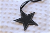 Leather Star - Navy Blue