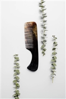 Natural Horn Comb with Pouch