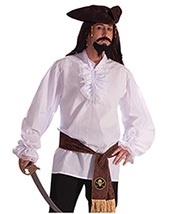 Pirate Cotton Shirt White $16.00 To $20.00