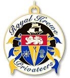Official Krewe Bead on gold chain