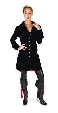 Velvet Jacket Black Pirate  $50.00