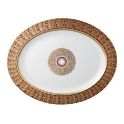 Bernardaud Incrustation Privilege Oval Platter