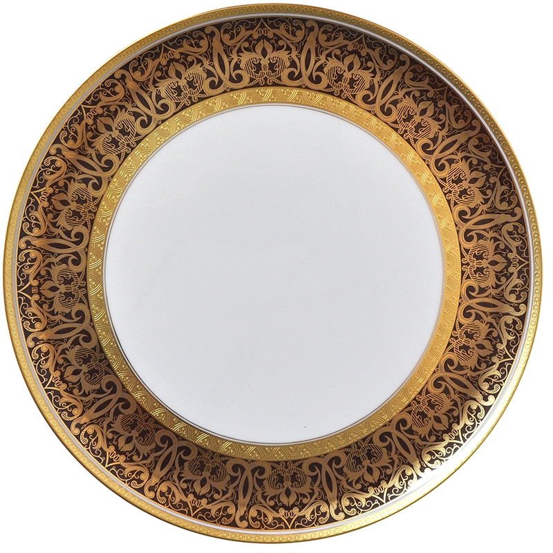 Bernardaud Incrustation Privilege Tart Platter - Round