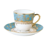 Bernardaud Eden Turquoise After Dinner Saucer Only