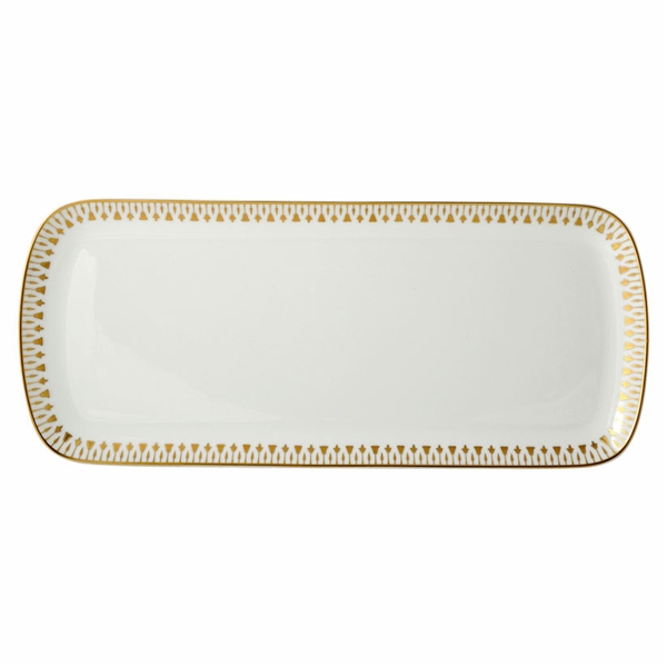 Bernardaud Soleil Levant Cake Platter Rectangular