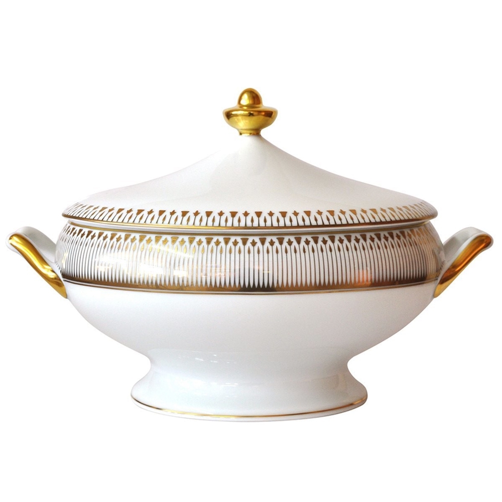 Bernardaud Soleil Levant Soup Tureen