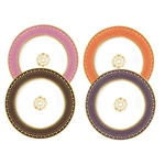 Bernardaud Soleil Levant Salad Plates Set Of 4